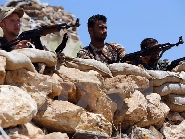 Luc luong IS dang that the tai chien truong Kobane