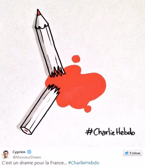 Trong ngòi bút có cả máu.