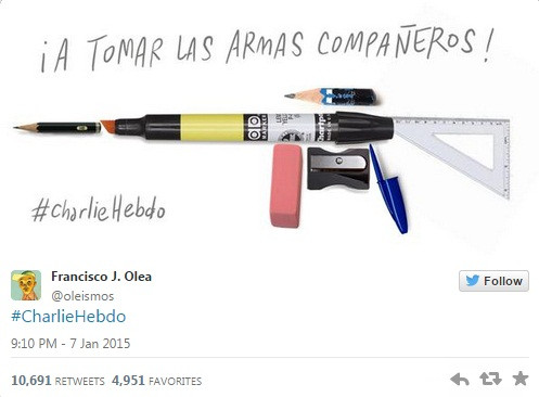 Đồ nghề họa sĩ cũng là một cây súng.