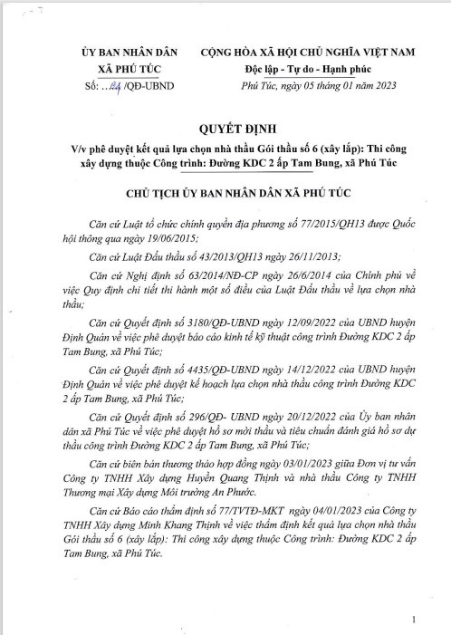 Đồng Nai: An Phước và những gói thầu “một mình một ngựa” tại Phú Túc - Hình 3 Dong Nai: An Phuoc va nhung goi thau “mot minh mot ngua” tai Phu Tuc-Hinh-3