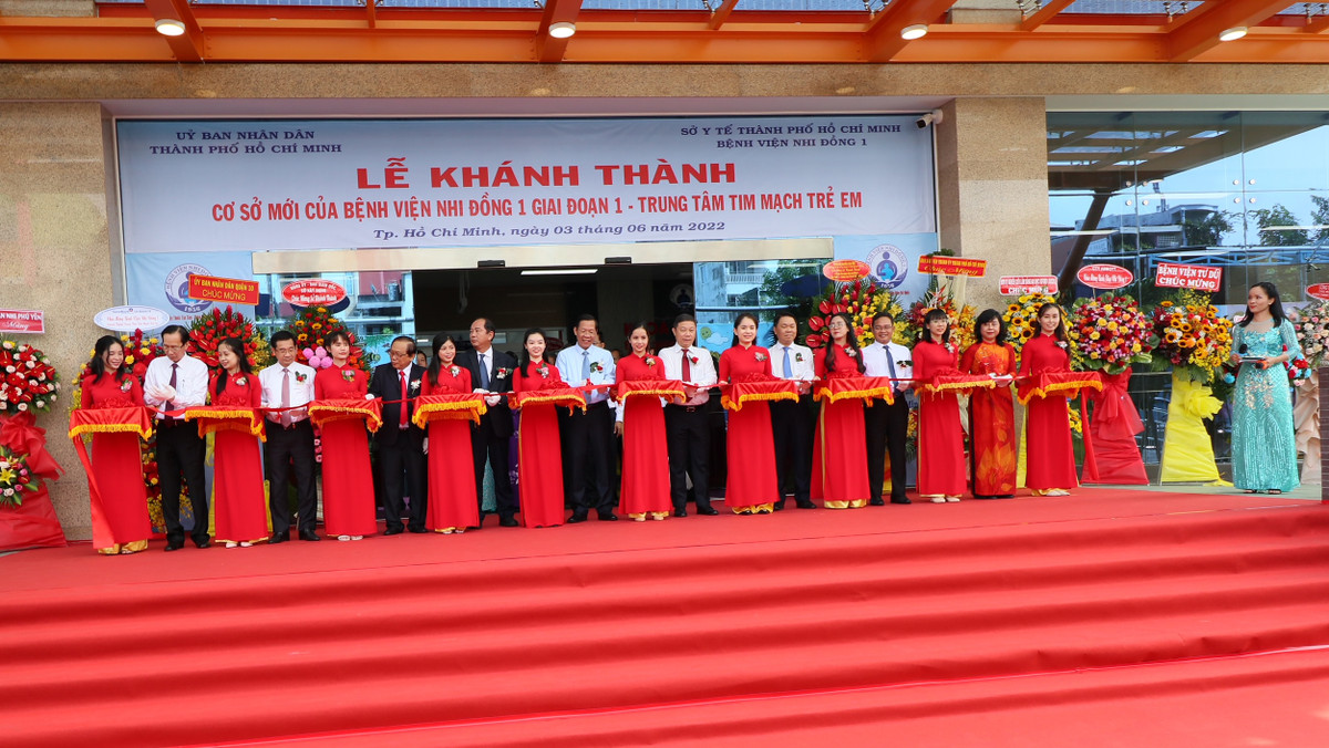 Benh vien Nhi dong 1 khanh thanh Trung tam Tim mach Tre em ​-Hinh-2