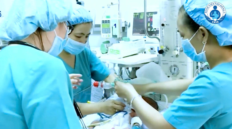 Benh vien Nhi dong 1 khanh thanh Trung tam Tim mach Tre em ​