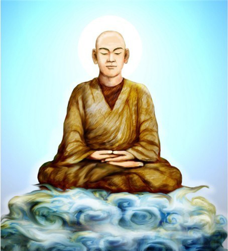 Nhà sư họ Ngô, hiệu “Ngộ Không cư sĩ” – người đã cúng tiền ruộng để xây am - quyết định an táng nhà sư Viên tịch đại sa môn và dựng nhà tại đây.