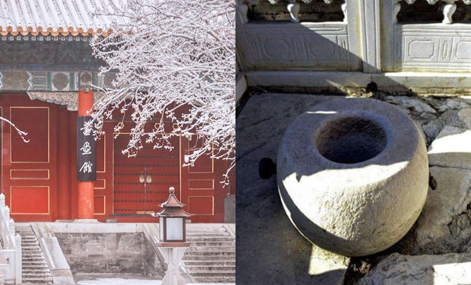 2. Người trong cung không uống nước trong cung. Trong Tử Cấm Thành có rất nhiều giếng, nhưng có một sự thật là người trong cung không uống nước giếng, mà là nước suối từ núi Ngọc Tuyền.