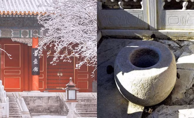 2. Người trong cung không uống nước trong cung. Trong Tử Cấm Thành có rất nhiều giếng, nhưng có một sự thật là người trong cung không uống nước giếng, mà là nước suối từ núi Ngọc Tuyền.