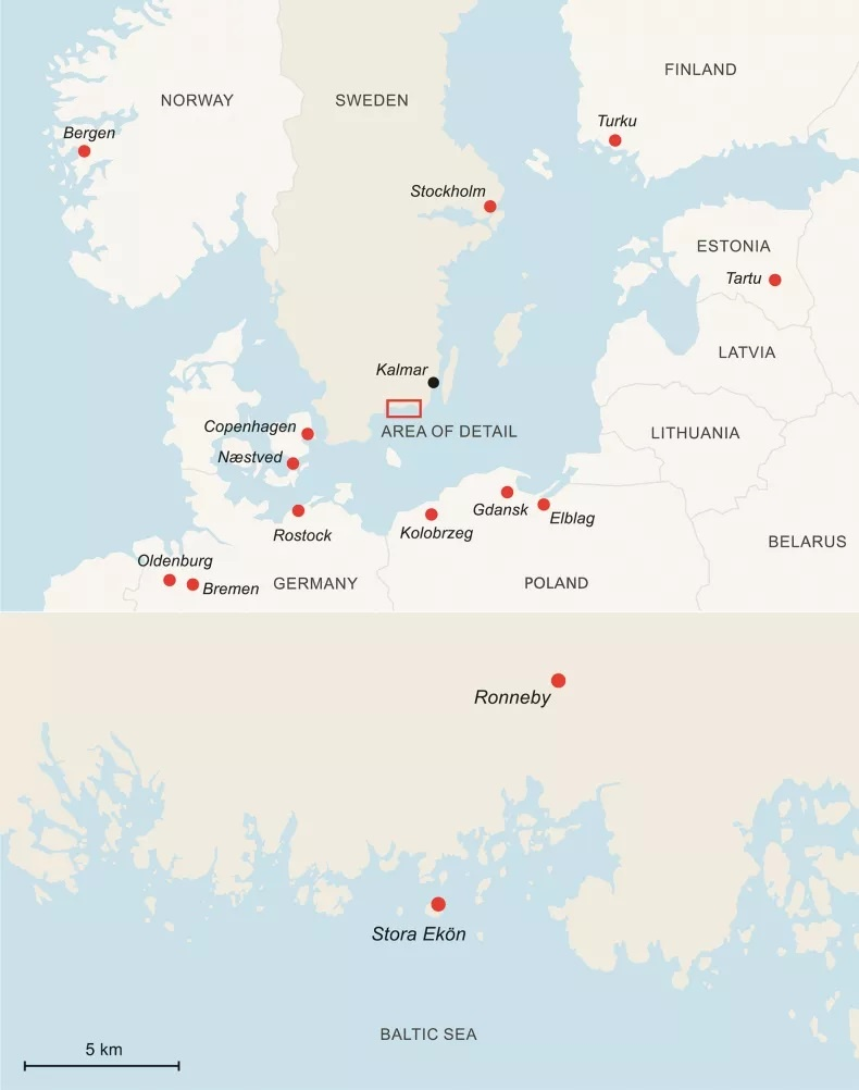 Khi tảo phân hủy, nó tạo ra các khu vực thiếu oxy cục bộ, vô tình thành lớp màng ngăn con tàu không thể tiếp xúc với oxy, từ đó bảo quản nguyên liệu thực vật ở mức tuyệt vời.