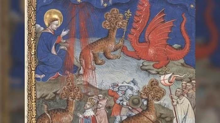 Một ví dụ khác là sách Khải huyền mô tả kẻ thù giống như các tấm bảng lời nguyền. Ví dụ, sách Khải huyền chương 13 tiên tri rằng “dấu của con thú” sẽ được áp đặt lên mọi người, không phân biệt giàu- nghèo, tự do và nô lệ…