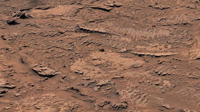 Những hình ảnh do tàu thám hiểm Mars Curiosity của NASA chụp lại cho thấy những tảng đá có các vết gợn sóng trên bề mặt sao Hỏa - bằng chứng về một hồ nước cổ đại.