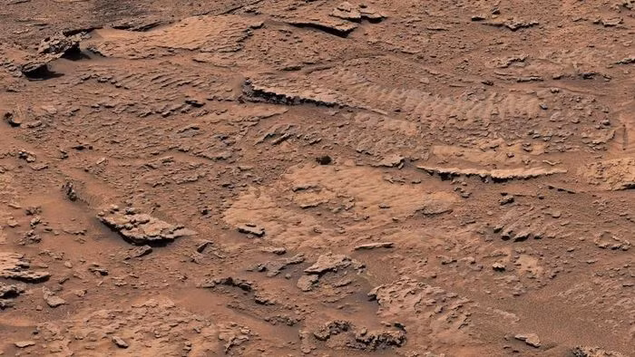 Những hình ảnh do tàu thám hiểm Mars Curiosity của NASA chụp lại cho thấy những tảng đá có các vết gợn sóng trên bề mặt sao Hỏa - bằng chứng về một hồ nước cổ đại.