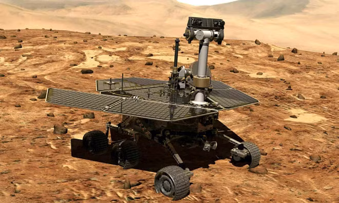 Opportunity hạ cánh trên Sao Hỏa vào ngày 25/1/2004 và giữ danh hiệu sứ mệnh sao Hỏa dài nhất.