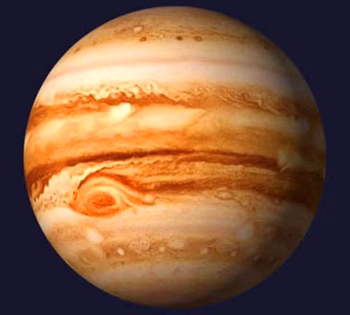 Sao Mộc có khối lượng gấp 2,5 lần tất cả hành tinh trong hệ Mặt Trời cộng lại. Mặc dù sao Mộc to lớn như vậy, nhưng khối lượng của nó chỉ bằng 1/1047 khối lượng của Mặt trời.