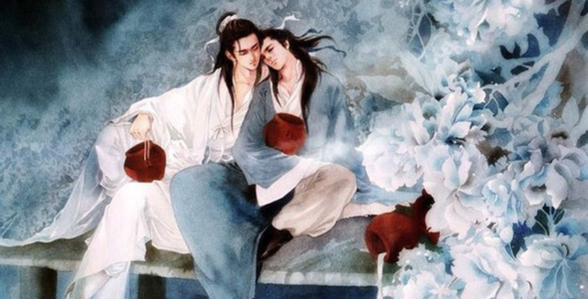 1. Hán Ai Đế và Đồng Hiền: Hoàng đế nhà Hán - Hán Ai Đế có mối tình đồng tính nổi tiếng với Đồng Hiền. Từng là người hầu của Hán Ai Đế, về sau Đồng Hiền trở thành người tình của nhà vua, thậm chí còn từng được hoàng đế có ý định nhường ngôi.