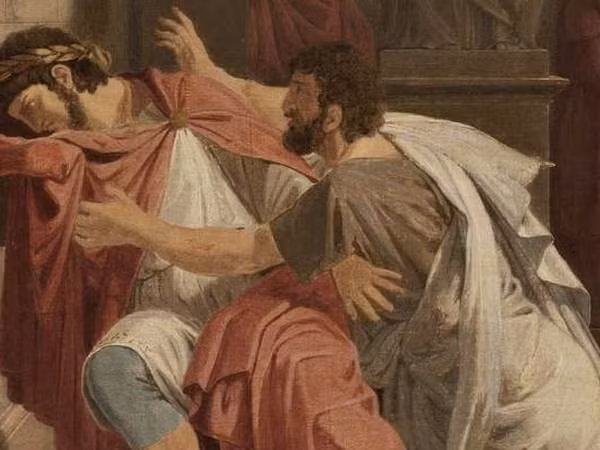 Điều đáng ngạc nhiên là trong cuộc hôn nhân này, hoàng đế Nero đóng vai trò là một… cô dâu. Và càng lạ hơn khi ông gọi Pythagoras là “một vật nuôi bẩn thỉu của mình”.