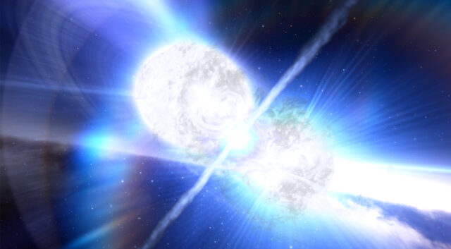 Đài quan sát tia X Chandra lần đầu tiên ghi nhận tín hiệu từ GW170817 vào đầu năm 2018.