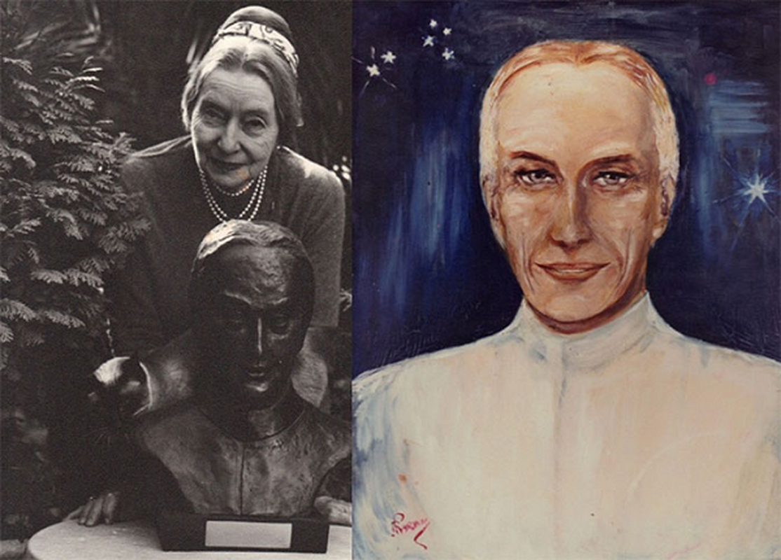 Sau chiến tranh, vào năm 1950, bà tình cờ đọc một quyển sách về UFO và rồi những ký ức chôn vùi từ thời thơ ấu bỗng trỗi dậy. Khi mới lên 7, bà và chị gái đã nhìn thấy một đĩa bạc sáng chói bay trên một cánh đồng.