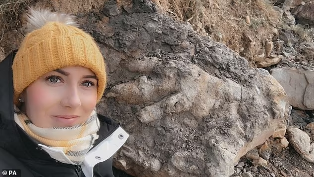 Dean Lomax, nhà cổ sinh vật học tại Đại học Manchester và là tác giả của báo cáo nghiên cứu, cho biết hình dạng của vết chân và cách móng vuốt đào sâu vào lớp đất cung cấp manh mối về hành vi của con vật. Cụ thể, các nhà khoa học cho rằng con vật đã ngồi xổm trước khi đứng dậy để di chuyển.