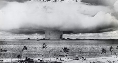 Một vụ thử bom nguyên tử trên Thái Bình Dương vào năm 1946.