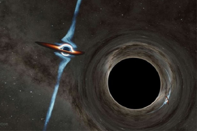 Toàn bộ quá trình này có thể được quan sát một phần qua sóng hấp dẫn trong không thời gian sau va chạm.