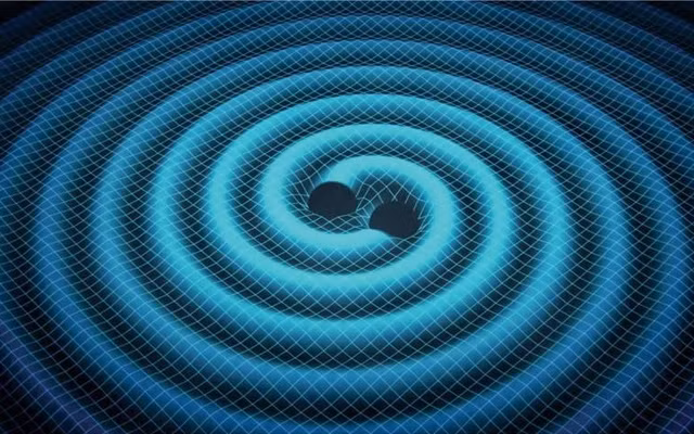 Theo Einstein, hiện tượng tương tự sẽ xảy ra khi một vật thể có khối lượng lớn di chuyển trong vũ trụ.