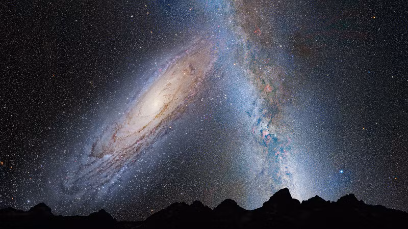 Vụ va chạm giữa Andromeda và Milky Way được cho là không làm phá hủy Trái Đất. Tuy nhiên, các nhà khoa học tin rằng ít nhất nó sẽ gây ra một đại thảm họa đủ làm xô lệch hệ Mặt Trời và hất Trái Đất khỏi "vùng sự sống" hiện tại.