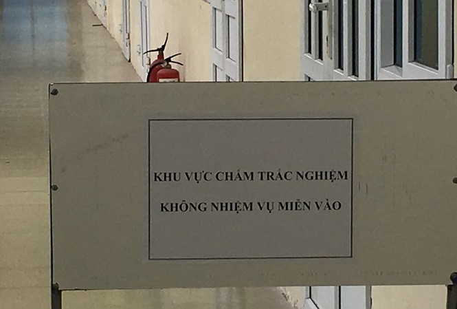 Thi THPT quoc gia: 204 bai thi trac nghiem thay doi ket qua sau phuc khao