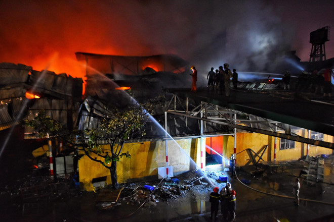 Truoc vu chay kinh hoang, cong ty CP phich nuoc Rang Dong lam an the nao?