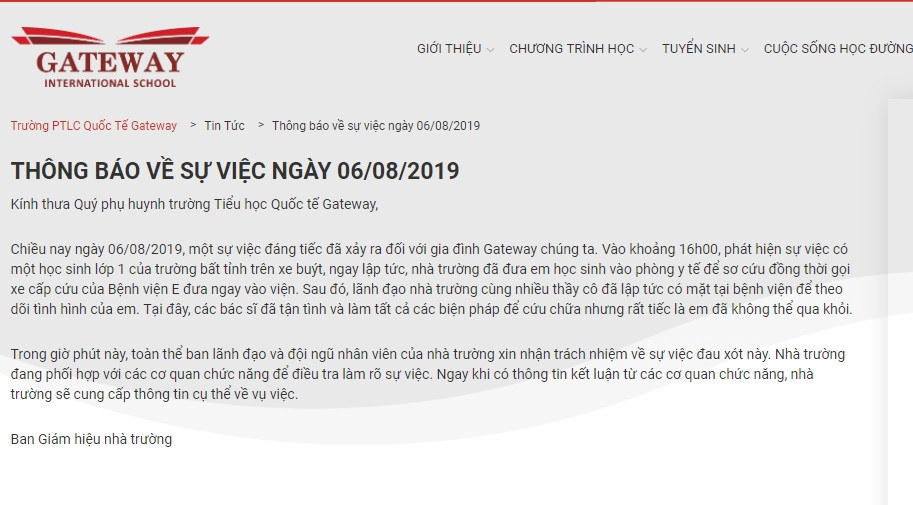 Hoc sinh bi bo quen tren xe tu vong: Truong Gateway co dang cho con hoc?-Hinh-4