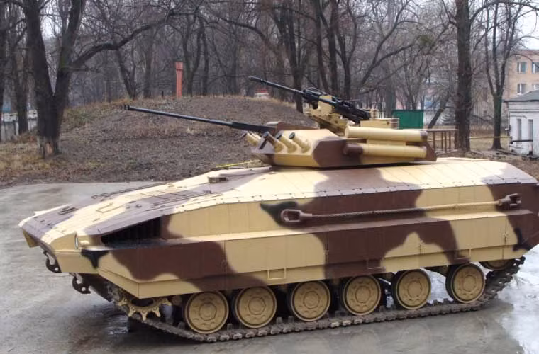 Cũng dựa trên T-64, một công ty vũ khí tư nhân ở Ukraine năm 2005 cũng cho ra mắt mẫu xe thiết giáp chở quân hạng nặng BMPV-64 tồn tại nhiều khác biệt so với BMP-K-64. Dẫu vậy, chúng có chung kết cục đó là không được ai mua, kể cả Quân đội Ukraine.