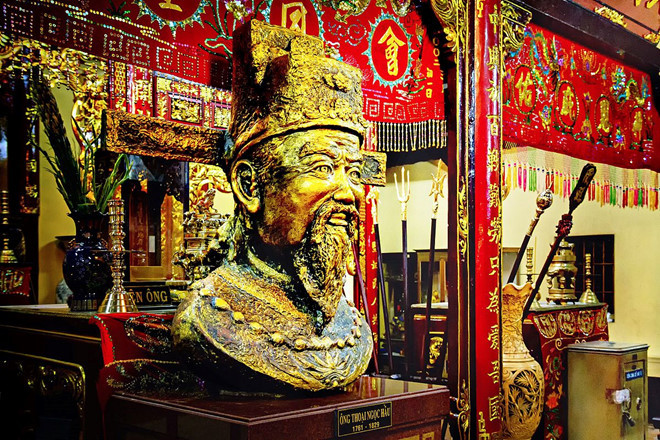 Thoại Ngọc Hầu - danh nhân khai khẩn ra đất Nam Bộ. Ảnh: Báo An Giang.