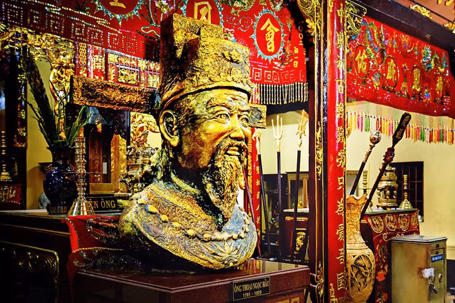 Thoại Ngọc Hầu - danh nhân khai khẩn ra đất Nam Bộ. Ảnh: Báo An Giang.