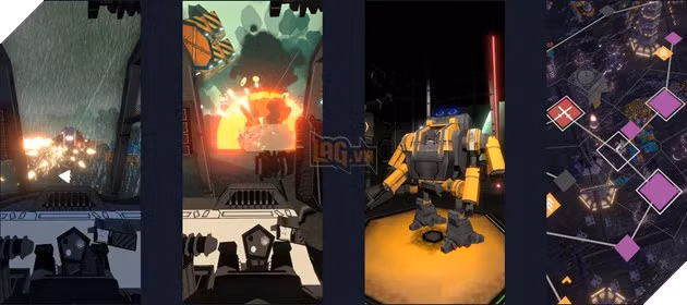 Exoloper mang phong cách hành động nhanh, khác biệt so với các Mech game truyền thống. (Ảnh: Lag.vn)