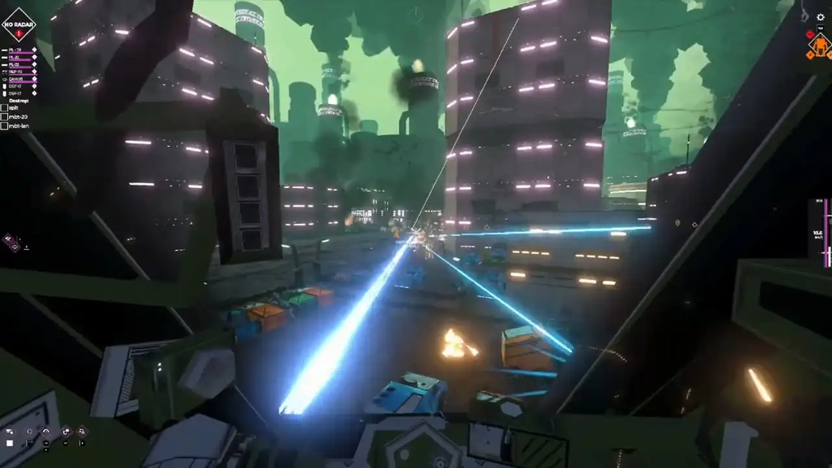 Người chơi sẽ điều khiển cỗ máy chiến đấu hạng nặng trong các trận đấu 1v1 căng thẳng. (Ảnh: gameorb.vn)