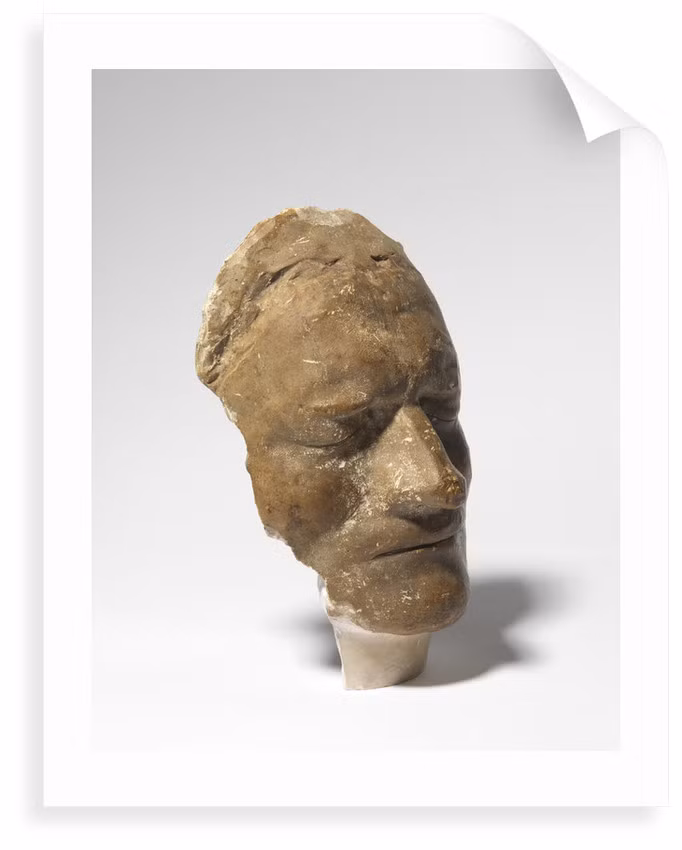 Khuôn mặt của Newton trong mặt nạ cho thấy những đặc điểm nổi bật như chiếc mũi cao, phù hợp với các bức chân dung và bản khắc từng được vẽ khi ông còn sống.(Ảnh: royalsociety)