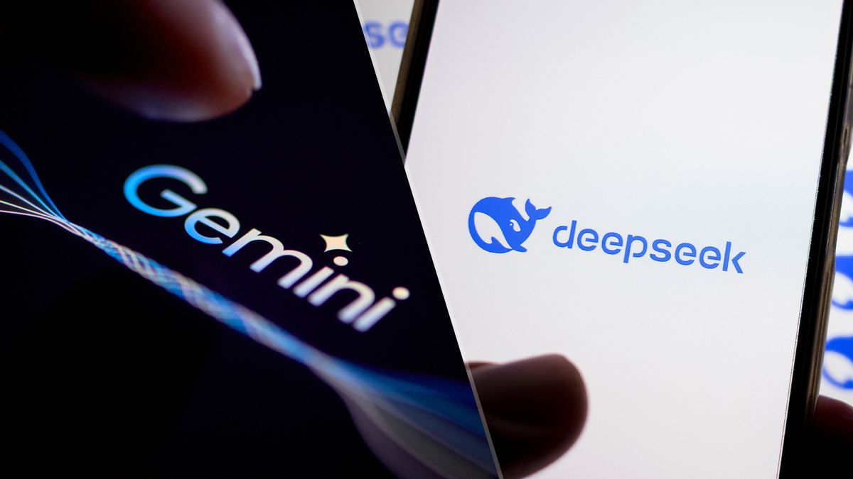 Trang chủ DeepSeek ghi nhận 277,9 triệu lượt truy cập, vượt cả chatbot Gemini của Google. (Ảnh: tomsguide)