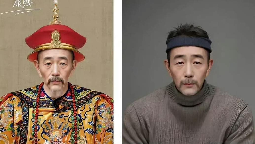 4. Khang Hy (1654-1722) Khang Hy là một trong những vị hoàng đế vĩ đại nhất của Trung Quốc, trị vì từ năm 1661 đến 1722. Ông nổi tiếng với những cải cách hành chính và quân sự, mở rộng lãnh thổ và duy trì hòa bình trong suốt thời gian trị vì. Hoàng đế Khang Hi trong bức ảnh thế kỷ 21 được AI ưu ái giúp loại bỏ kha khá nếp nhẫn, bọng mắt. (Ảnh: AI)