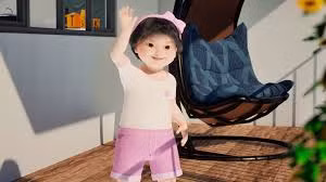 Các nhà khoa học Trung Quốc đã tạo ra "bé gái" AI đầu tiên trên thế giới mang tên Đồng Đồng. (Ảnh: english.beijing.gov.cn)