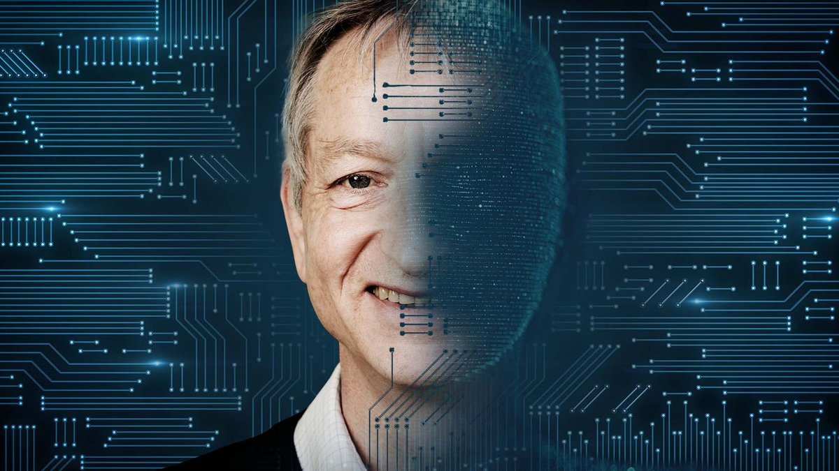 Nhà khoa học Geoffrey Hinton, người nhận giải Nobel Vật lý 2024, ước tính có 10-20% khả năng AI sẽ hủy diệt loài người trong vòng ba thập kỷ tới. (Ảnh: news.sky.com)