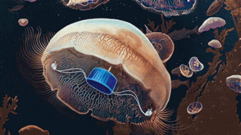 Nghiên cứu tương tự cũng được áp dụng cho sứa và nấm để thu thập dữ liệu đại dương và đất.(Ảnh: SciTechDaily)