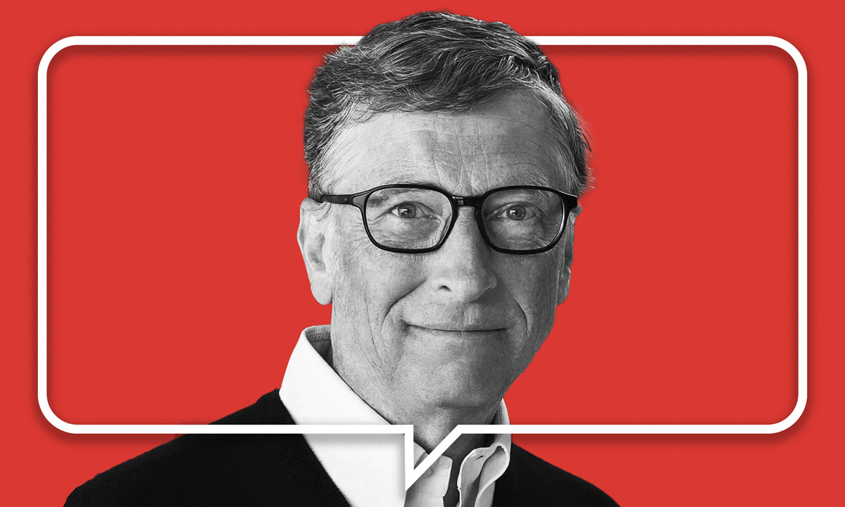Bill Gates cũng cảnh báo về sự phân cực xã hội, cho rằng thông tin sai lệch có thể làm trầm trọng thêm các rủi ro toàn cầu. (Ảnh:The 74)