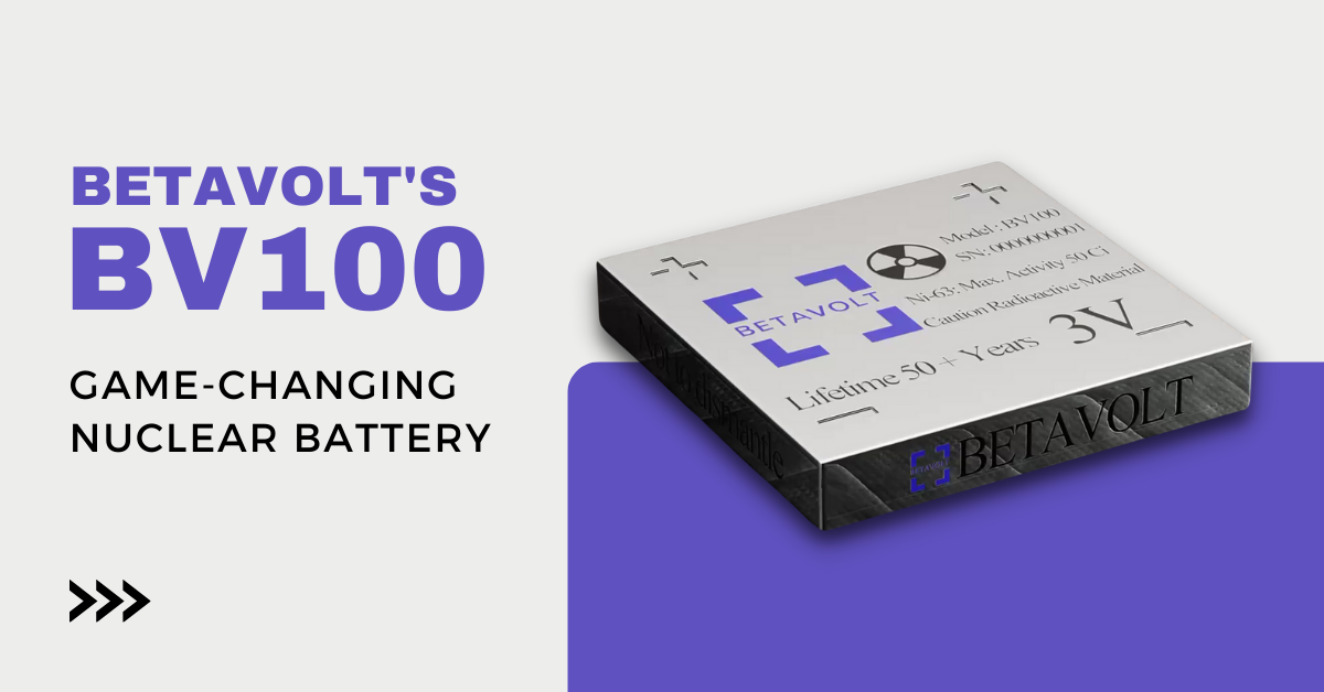 Pin có hiệu suất thu electron bức xạ lên tới 98%, vượt xa các loại pin hạt nhân khác. (Ảnh: renergyinfo)