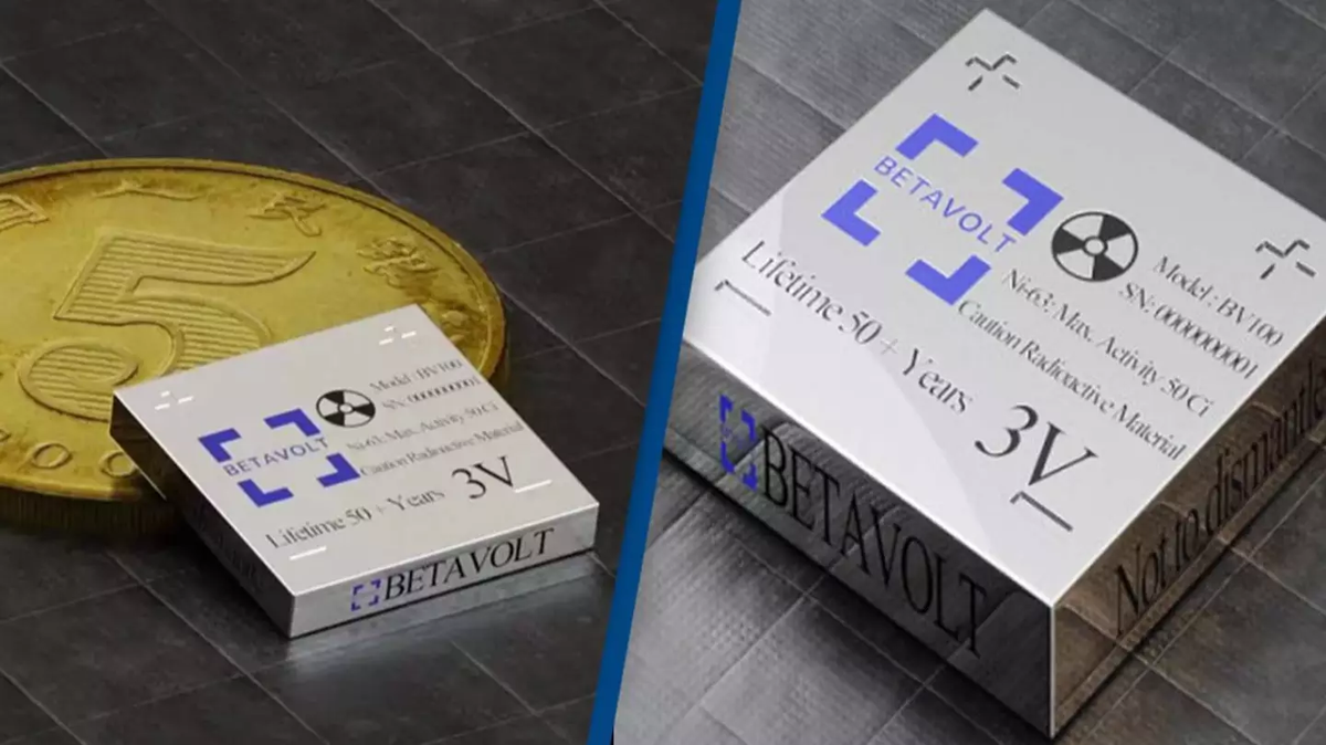 Công ty cũng có kế hoạch ra mắt phiên bản pin hạt nhân hiệu suất cao hơn trong tương lai. (Ảnh:UNILAD)