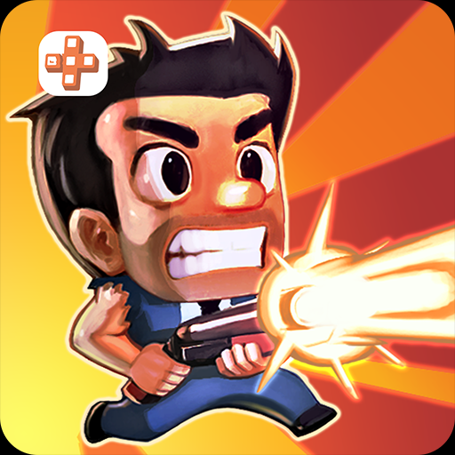 2. Monster Dash (123MB): Game màn hình ngang tốc độ cao, nơi người chơi vào vai Barry Steakfries bắn hạ quái vật. (Ảnh: Google play)