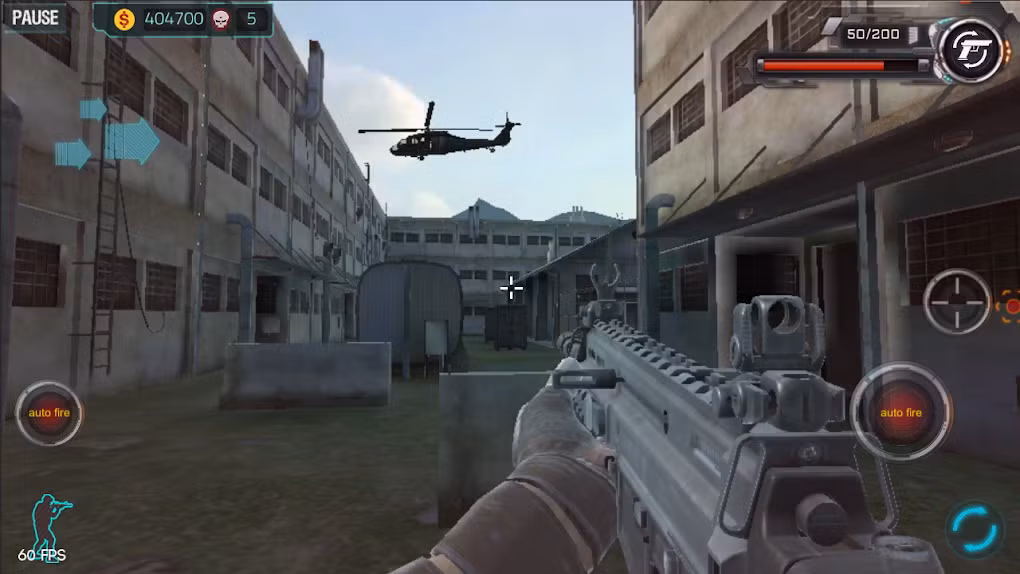 1. Black Commando: Special Ops (99MB): Game bắn súng góc nhìn thứ nhất (FPS) siêu nhẹ nhưng vẫn đảm bảo đồ họa đẹp, hành động mãn nhãn. (Ảnh: Download)