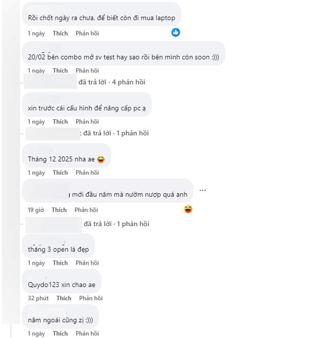 Nhiều game thủ bày tỏ sự phấn khích, nhưng cũng thắc mắc về cấu hình máy yêu cầu để chơi game mượt mà. (Ảnh: gamek)