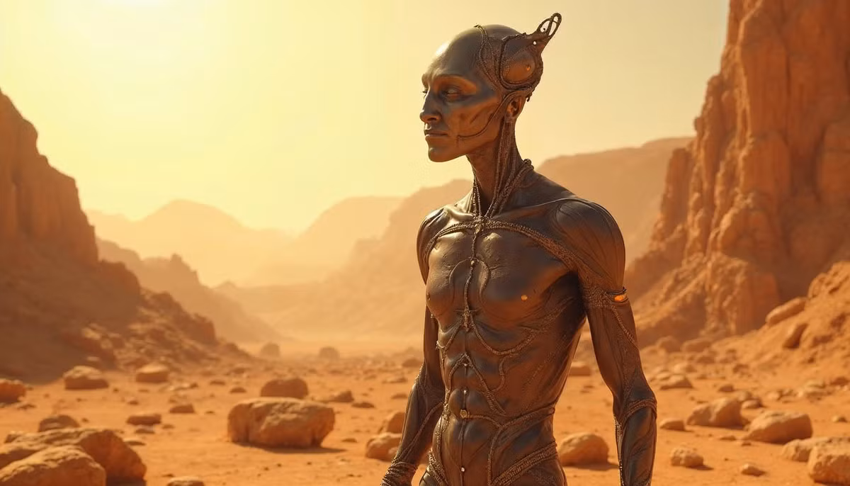 Con người sẽ thông minh hơn, phụ thuộc nhiều vào công nghệ và sử dụng cấy ghép thần kinh để tăng cường trí nhớ, học tập.(Ảnh: Freepik/Future AI)