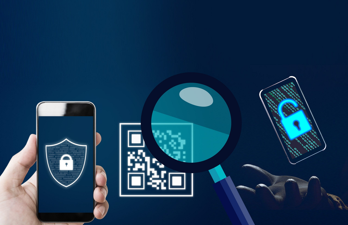 Trước khi nhấn vào bất kỳ liên kết nào từ mã QR, người dùng cần kiểm tra kỹ địa chỉ URL để tránh trang web giả mạo.(Ảnh: River City Bank)