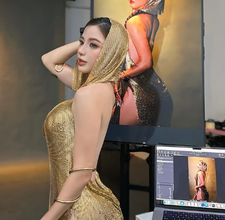 Được nhiều người quan tâm và yêu mến, Mỹ Duyên cảm thấy rất vui và hạnh phúc. Mỹ Duyên luôn coi đó là động lực để bản thân cố gắng ngày càng hoàn thiện mình hơn nữa. (Ảnh: IGNV)