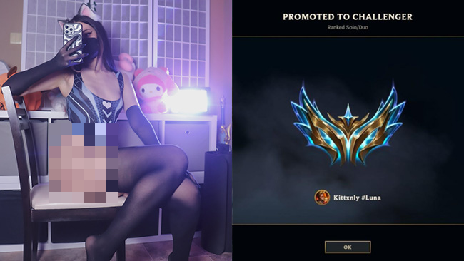 Cô sở hữu nickname Kittxnly, đồng thời là một cosplayer nổi tiếng với phong cách táo bạo và thu hút. (Ảnh: xemgame.com)