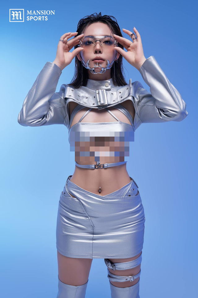 Loạt ảnh của cô khiến nhiều fan liên tưởng đến các điệp viên trong game VALORANT. (Ảnh: gamek)