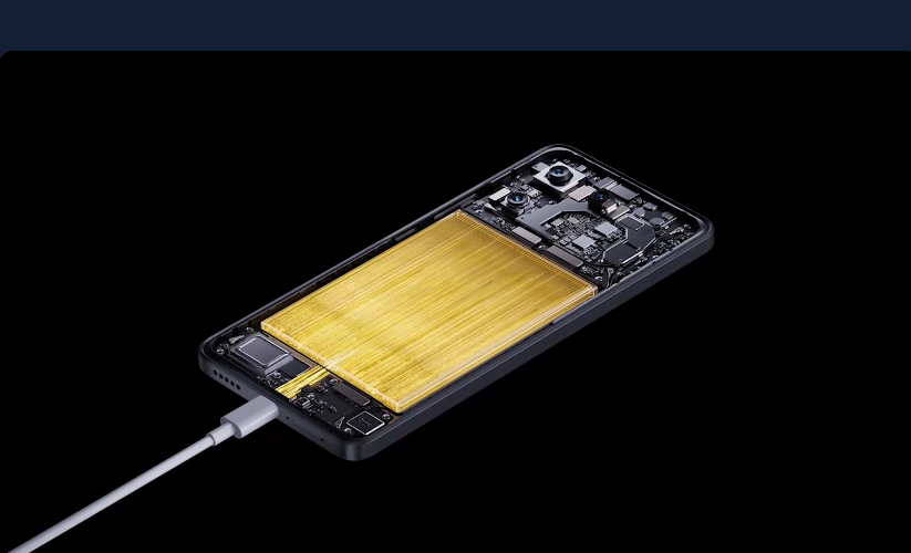 Viên pin 5.000mAh, hỗ trợ sạc nhanh 67W, sạc đầy 100% trong 43 phút.(Ảnh: Xiaomi)